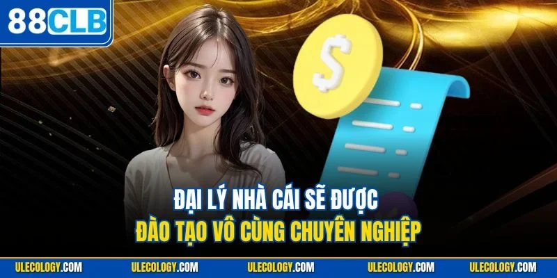 Đại lý nhà cái sẽ được đào tạo vô cùng chuyên nghiệp